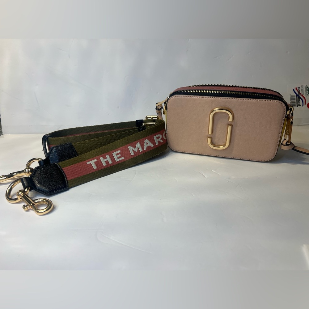 Marc Jacob’s snapshot Crossbody Bag with Wide Strap